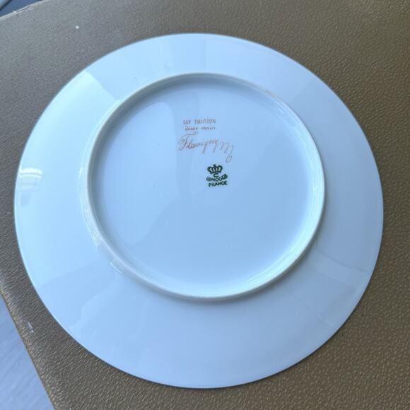 Guy Thirion Limoges France Chastagner Plate Paris Masquerade Mai May Zodiac - Picture 4 of 5